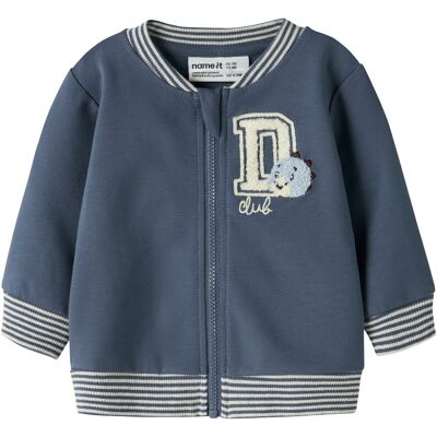 name it College-Sweatjacke Dino - blau - Junge - Size: 80 name it College-Sweatjacke Dino - blau - Junge - Size: 80