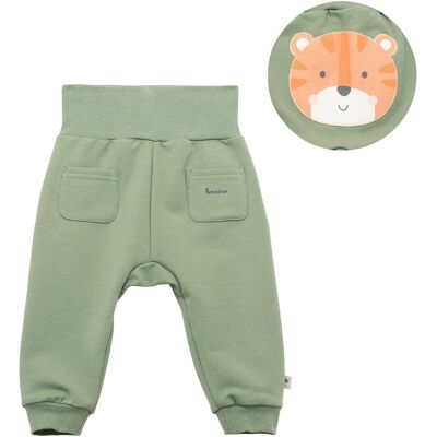 Bornino Jogginghose mit Po-Applikation Tiger - gruen - Junge - Size: 62 Bornino Jogginghose mit Po-Applikation Tiger - gruen - Junge - Size: 62