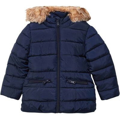 s.Oliver Steppjacke mit Kapuze - blau - Maedchen - Size: 98 s.Oliver Steppjacke mit Kapuze - blau - Maedchen - Size: 98