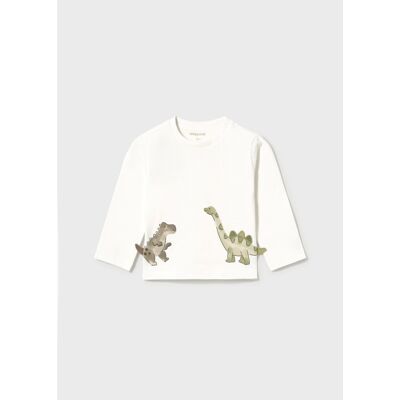 Mayoral Shirt langarm Dinos - natur - Junge - Size: 92 Mayoral Shirt langarm Dinos - natur - Junge - Size: 92