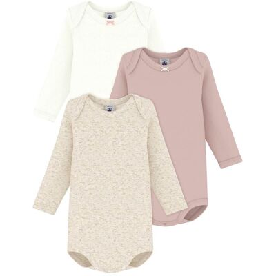 Petit Bateau 3er-Pack Bodys langarm - mehrfarbig - Maedchen - Size: 62 Petit Bateau 3er-Pack Bodys langarm - mehrfarbig - Maedchen - Size: 62
