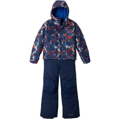 Columbia 2-tlg. Set Schneejacke und Schneehose Buga - blau mehrfarbig - Junge - Size: 92 Columbia 2-tlg. Set Schneejacke und Schneehose Buga - blau mehrfarbig - Junge - Size: 92