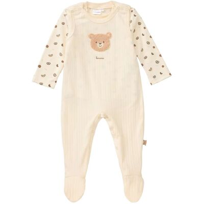 Bornino Strampler-Set 2-tlg. mit Shirt Bakery Bär - natur - Unisex - Size: 50 Bornino Strampler-Set 2-tlg. mit Shirt Bakery Bär - natur - Unisex - Size: 50