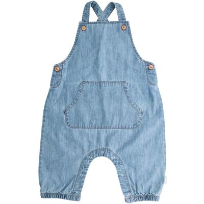 Maximo Latzhose Denimoptik - denim - Unisex - Size: 86 Maximo Latzhose Denimoptik - denim - Unisex - Size: 86