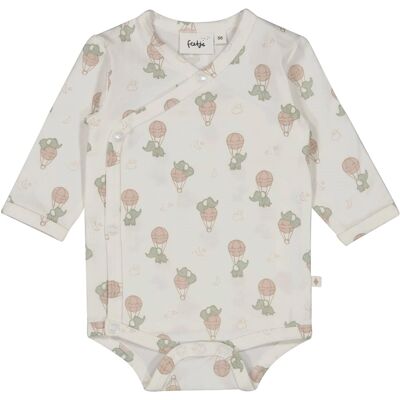 Feetje Wickelbody langarm Elefanten Heißluftballon - natur mehrfarbig - Unisex - Size: 56 Feetje Wickelbody langarm Elefanten Heißluftballon - natur mehrfarbig - Unisex - Size: 56