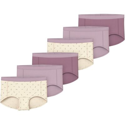 name it 6er-Pack Slips - lila natur mehrfarbig - Maedchen - Size: 116 name it 6er-Pack Slips - lila natur mehrfarbig - Maedchen - Size: 116