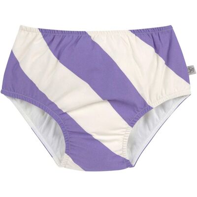 Lässig Badewindelhose Streifen - lila natur - Maedchen - Size: 74 Lässig Badewindelhose Streifen - lila natur - Maedchen - Size: 74