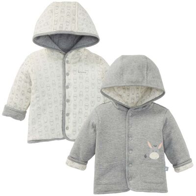 Bornino Wendejacke Esel - grau - Unisex - Size: 50 Bornino Wendejacke Esel - grau - Unisex - Size: 50
