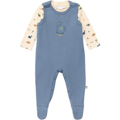 Bornino Strampler-Set 2-tlg. mit Shirt Wild Nature - blau natur - Junge - Size: 62 Bornino Strampler-Set 2-tlg. mit Shirt Wild Nature - blau natur - Junge - Size: 62