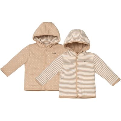 Bornino Wendejacke Haus - braun - Unisex - Size: 86 Bornino Wendejacke Haus - braun - Unisex - Size: 86