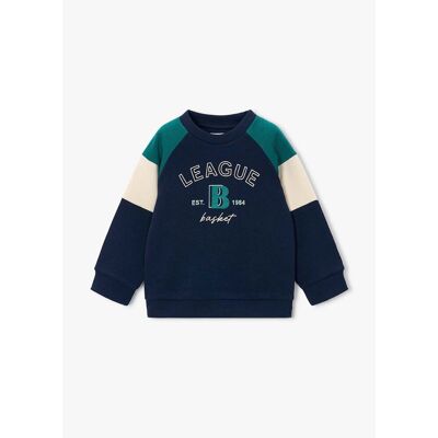 Mayoral Sweatshirt League - blau - Junge - Size: 92 Mayoral Sweatshirt League - blau - Junge - Size: 92