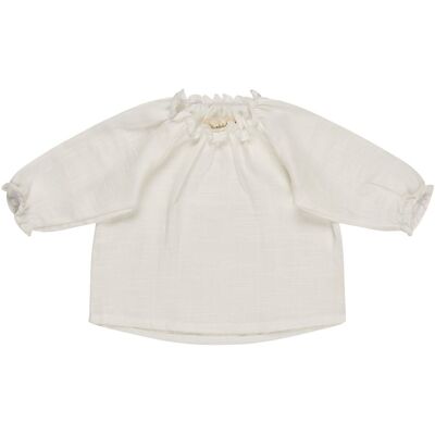 Sterntaler Shirt langarm Leinenoptik - natur - Maedchen - Size: 74 Sterntaler Shirt langarm Leinenoptik - natur - Maedchen - Size: 74