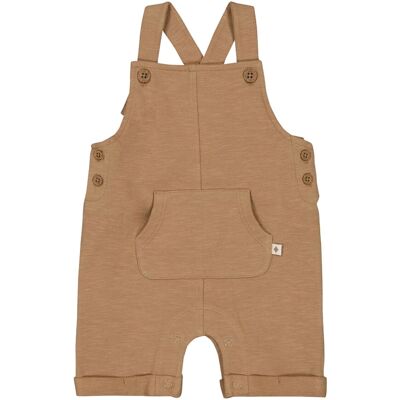 Feetje Sweat-Latzhose kurz mit Tasche - braun - Junge - Size: 62 Feetje Sweat-Latzhose kurz mit Tasche - braun - Junge - Size: 62