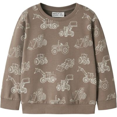 name it Sweatshirt Traktoren - braun - Junge - Size: 98 name it Sweatshirt Traktoren - braun - Junge - Size: 98