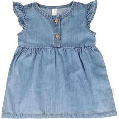Maximo Kleid mit Flügelarm Denimoptik - denim - Maedchen - Size: 74 Maximo Kleid mit Flügelarm Denimoptik - denim - Maedchen - Size: 74