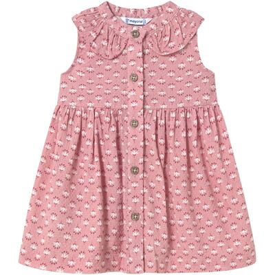 Mayoral Kleid ohne Arm Kragen Blumen - rosa - Maedchen - Size: 68 Mayoral Kleid ohne Arm Kragen Blumen - rosa - Maedchen - Size: 68