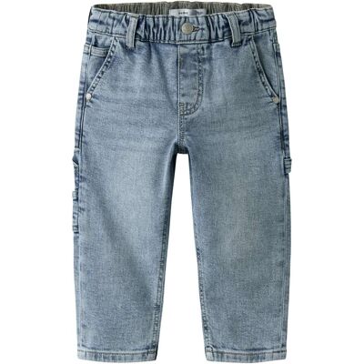 name it Jogging-Jeans mit Worker-Details - denim - Junge - Size: 98 name it Jogging-Jeans mit Worker-Details - denim - Junge - Size: 98