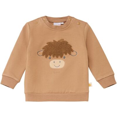 Bornino Sweatshirt Rind - braun - Junge - Size: 50 Bornino Sweatshirt Rind - braun - Junge - Size: 50