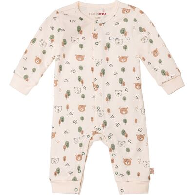 Bornino Schlafoverall Tiny Forest - natur mehrfarbig - Unisex - Size: 86 Bornino Schlafoverall Tiny Forest - natur mehrfarbig - Unisex - Size: 86