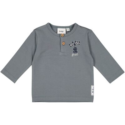 Feetje Henley-Shirt langarm Rennstrecke - tuerkis - Junge - Size: 74 Feetje Henley-Shirt langarm Rennstrecke - tuerkis - Junge - Size: 74