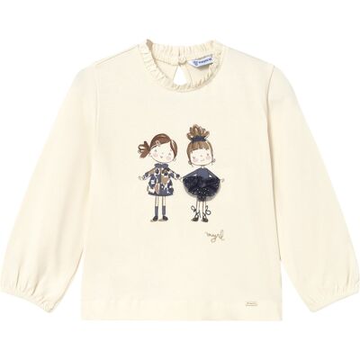 Mayoral Shirt langarm Mädchen - natur - Maedchen - Size: 74 Mayoral Shirt langarm Mädchen - natur - Maedchen - Size: 74