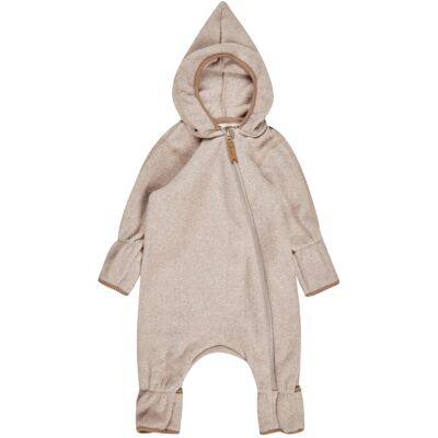 Sterntaler Baumwollfleece-Overall - beige - Unisex - Size: 80 Sterntaler Baumwollfleece-Overall - beige - Unisex - Size: 80