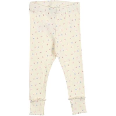 Müsli Leggings Mitwachsbündchen Blumen Rippqualität - natur mehrfarbig - Maedchen - Size: 74 Müsli Leggings Mitwachsbündchen Blumen Rippqualität - natur mehrfarbig - Maedchen - Size: 74
