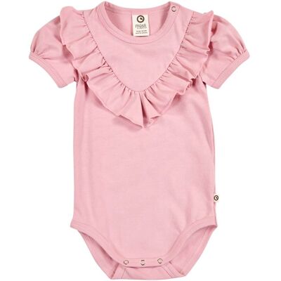 Müsli Body kurzarm mit Puffärmeln Rüschen - rosa - Maedchen - Size: 80 Müsli Body kurzarm mit Puffärmeln Rüschen - rosa - Maedchen - Size: 80