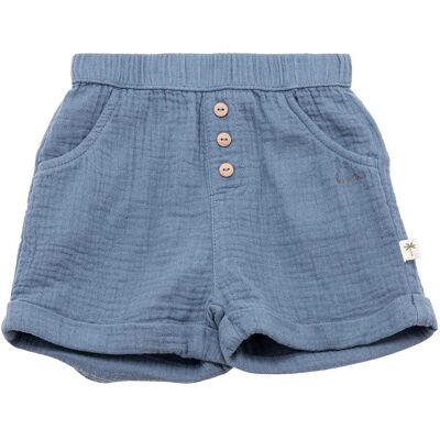 Bornino Musselin-Shorts - blau - Junge - Size: 62 Bornino Musselin-Shorts - blau - Junge - Size: 62