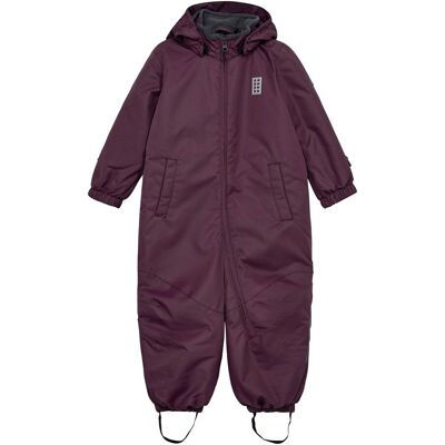 LEGO kidswear Schneeoverall mit abnehmbarer Kapuze LWJori - lila - Maedchen - Size: 104 LEGO kidswear Schneeoverall mit abnehmbarer Kapuze LWJori - lila - Maedchen - Size: 104