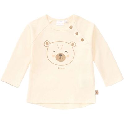 Bornino Raglanshirt langarm Bär - natur - Unisex - Size: 74 Bornino Raglanshirt langarm Bär - natur - Unisex - Size: 74