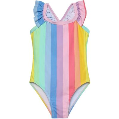 Colorkids Badeanzug Ringel - mehrfarbig - Maedchen - Size: 98 Colorkids Badeanzug Ringel - mehrfarbig - Maedchen - Size: 98