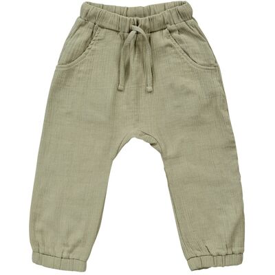 Sense Organics Musselin-Hose - khaki - Unisex - Size: 92 Sense Organics Musselin-Hose - khaki - Unisex - Size: 92