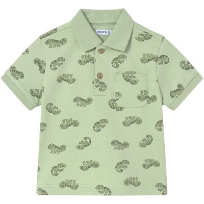 Mayoral Polo-T-Shirt Chamäleon Piqué - gruen - Junge - Size: 86 Mayoral Polo-T-Shirt Chamäleon Piqué - gruen - Junge - Size: 86