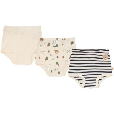 Bornino 3er-Pack Slips Tiny Forest - blau natur - Unisex - Size: 74 Bornino 3er-Pack Slips Tiny Forest - blau natur - Unisex - Size: 74