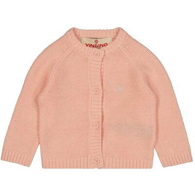 VINGINO Strickjacke - rosa - Junge - Size: 68 VINGINO Strickjacke - rosa - Junge - Size: 68