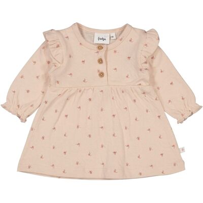 Feetje Kleid langarm Blumen Rüschen - rosa - Maedchen - Size: 50 Feetje Kleid langarm Blumen Rüschen - rosa - Maedchen - Size: 50