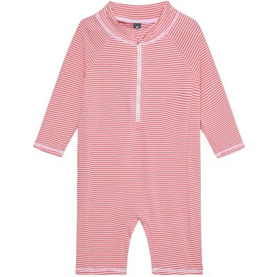 Colorkids Schwimmanzug mit UV-Schutz Ringel - pink natur - Maedchen - Size: 86 Colorkids Schwimmanzug mit UV-Schutz Ringel - pink natur - Maedchen - Size: 86