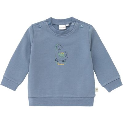 Bornino Sweatshirt Dino - blau - Junge - Size: 62 Bornino Sweatshirt Dino - blau - Junge - Size: 62