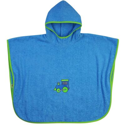 Wörner Badeponcho - blau - Junge Wörner Badeponcho - blau - Junge
