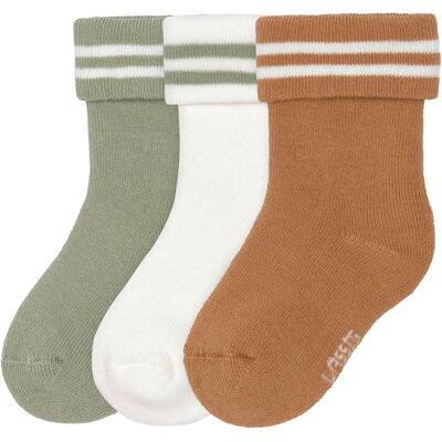 Lässig 3er-Pack Erstlingssocken Little Gang - mehrfarbig - Unisex Lässig 3er-Pack Erstlingssocken Little Gang - mehrfarbig - Unisex