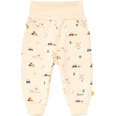 Bornino Jogginghose Country Love - natur mehrfarbig - Junge - Size: 62 Bornino Jogginghose Country Love - natur mehrfarbig - Junge - Size: 62