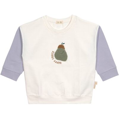 Lässig Sweatshirt Birne Little Gang - natur mehrfarbig - Unisex - Size: 74 Lässig Sweatshirt Birne Little Gang - natur mehrfarbig - Unisex - Size: 74