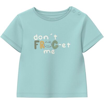 s.Oliver T-Shirt Don't Froget Me - tuerkis - Junge - Size: 86 s.Oliver T-Shirt Don't Froget Me - tuerkis - Junge - Size: 86