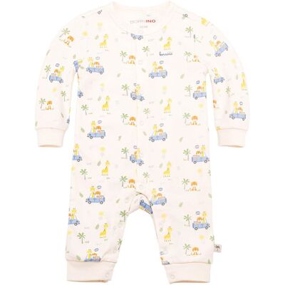 Bornino Schlafoverall Sunny Adventure - natur mehrfarbig - Junge - Size: 62 Bornino Schlafoverall Sunny Adventure - natur mehrfarbig - Junge - Size: 62