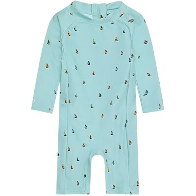 Colorkids Schwimmanzug lang mit UV-Schutz Segelboote - hellblau mehrfarbig - Junge - Size: 92 Colorkids Schwimmanzug lang mit UV-Schutz Segelboote - hellblau mehrfarbig - Junge - Size: 92