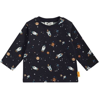 Steiff Sweatshirt Weltall - blau mehrfarbig - Junge - Size: 80 Steiff Sweatshirt Weltall - blau mehrfarbig - Junge - Size: 80