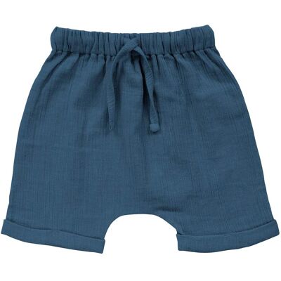 Sense Organics Musselin-Shorts - blau - Unisex - Size: 62 Sense Organics Musselin-Shorts - blau - Unisex - Size: 62