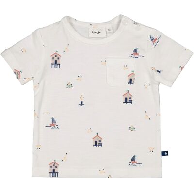 Feetje T-Shirt mit Tasche Maritim - natur mehrfarbig - Junge - Size: 86 Feetje T-Shirt mit Tasche Maritim - natur mehrfarbig - Junge - Size: 86