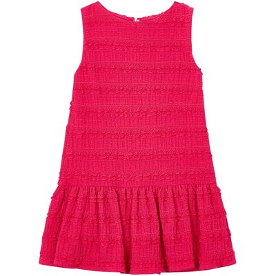 Mayoral Kleid ohne Arm Rüschen - rot - Maedchen - Size: 98 Mayoral Kleid ohne Arm Rüschen - rot - Maedchen - Size: 98